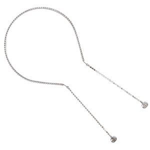 Gucci GG x Rhinestone Silver Headband for Women